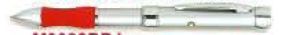 LED Projector Logo Torch (Ballpen W/ Curved Grip)