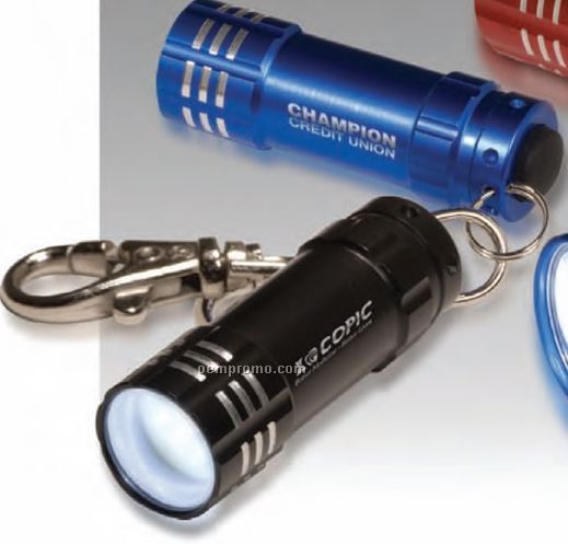 Micro 3 LED Torch Key Holder