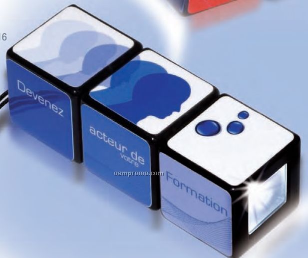 Custom Rubik's Cube Flashlight