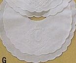 Bib W/ Madeira Crest & Monogram