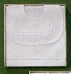 Baptismal Set W/ 1 Bib & 1 Purificator Towel - Gilucci Hemstitch W/ Cross