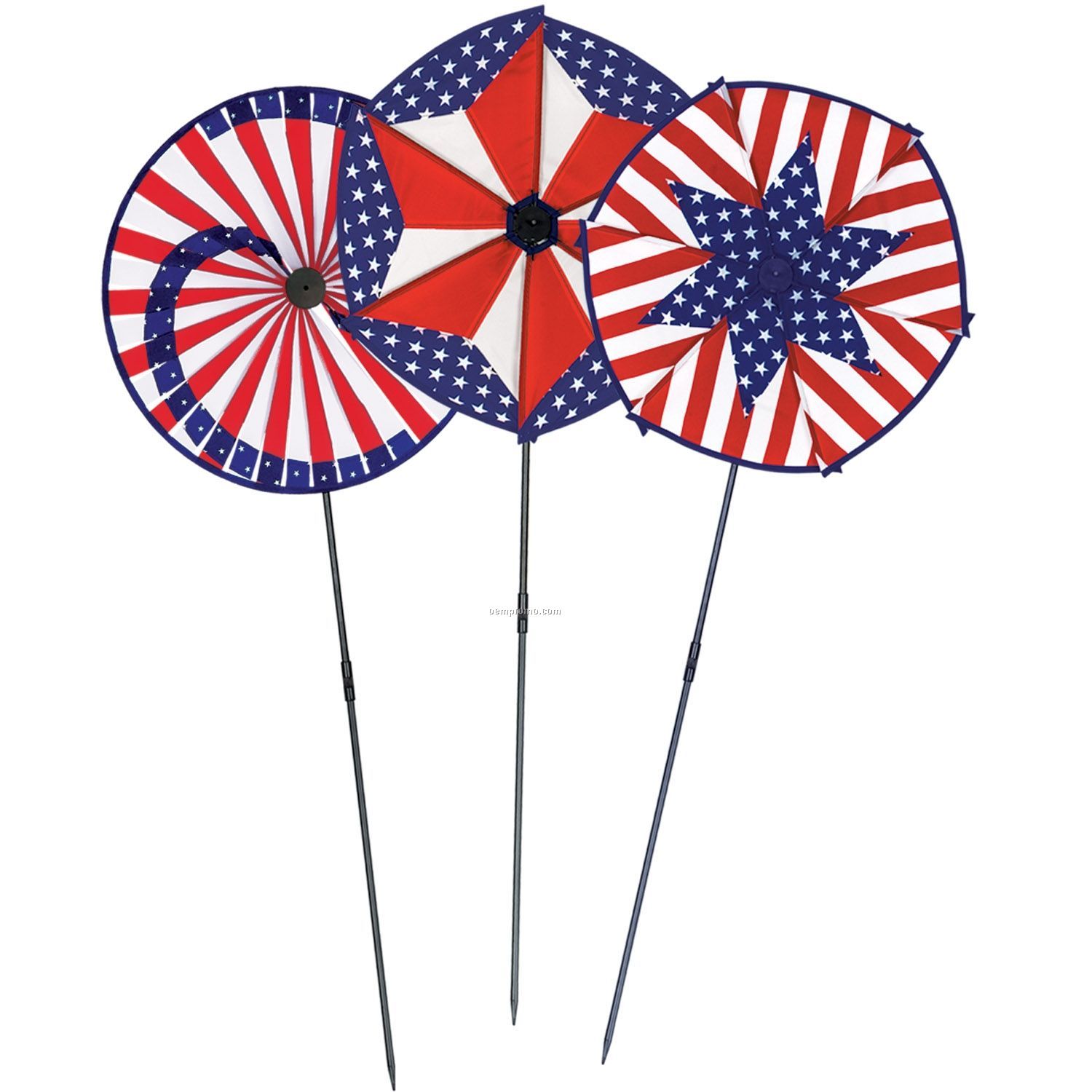 Patriotic Wind Wheels