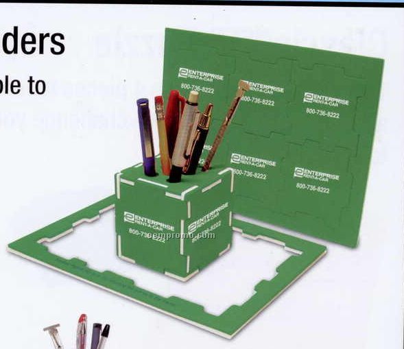 Cube Pen Holder & Puzzle