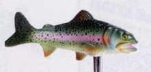 Heavy Vinyl Antenna Topper - Trout
