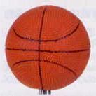 Heavy Vinyl Antenna Topper - Basketball