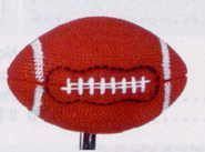 Heavy Vinyl Antenna Topper - Football
