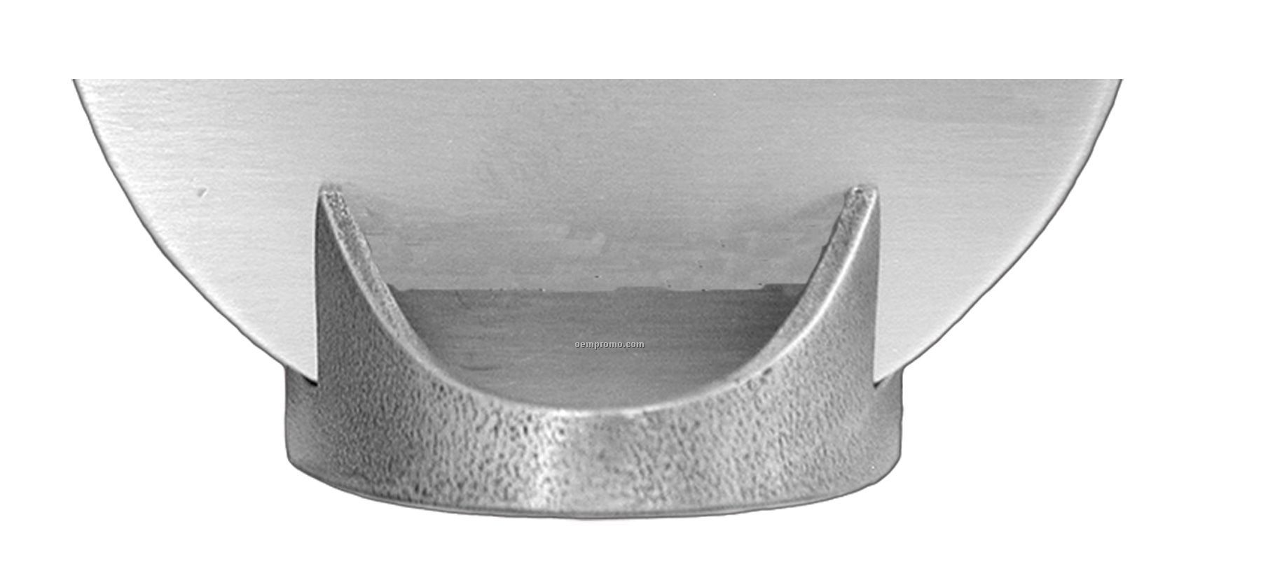 Pewter Medallion Stand