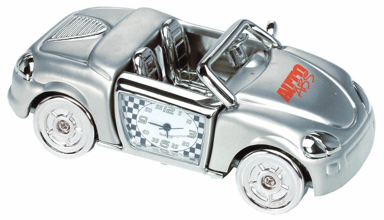 Die Cast Convertible Car Clock