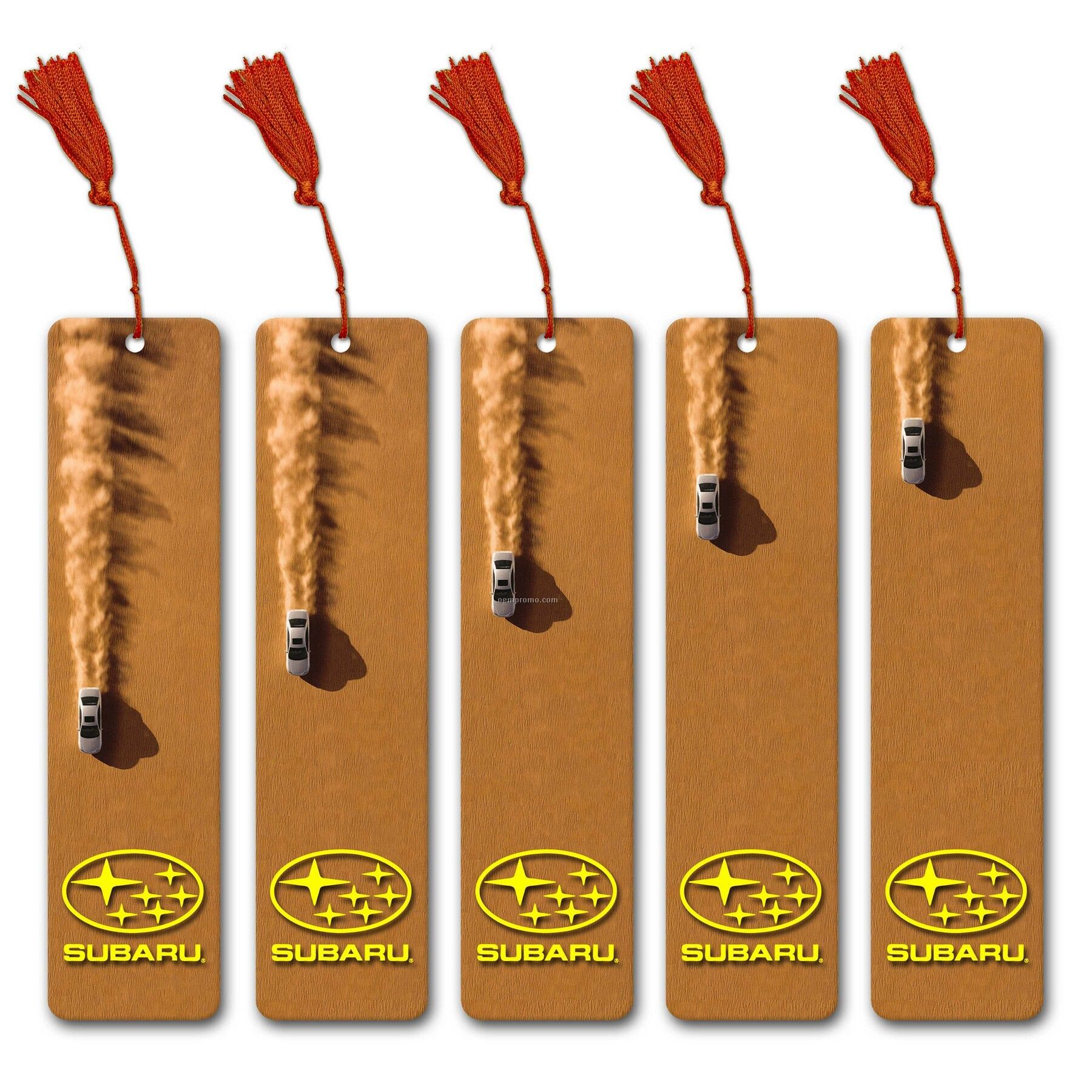 Bookmark Pet Lenticular Desert Car Racing Animation (Imprinted)