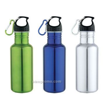 20 Oz Stainless Steel Bottle (Siikscreen)