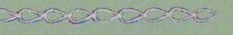 Thin Teardrop Chain Link Necklace