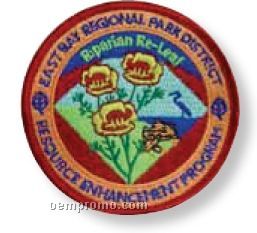 Embroidered Patch W/ 70% Coverage (4 1/2")