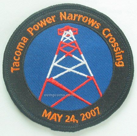 Embroidered Patch W/ 90% Coverage (4")