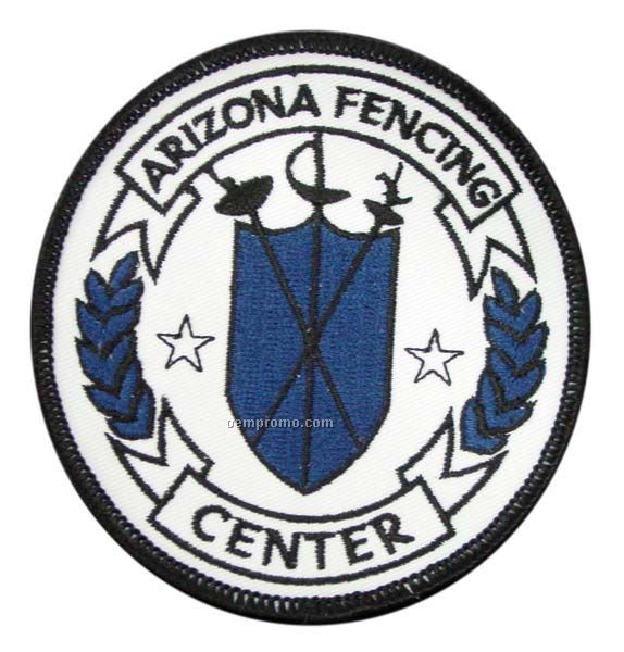 Embroidered Patch W/ 90% Coverage (4 1/2")