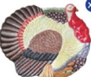 Turkey Specialty Keeper Platter (Color)