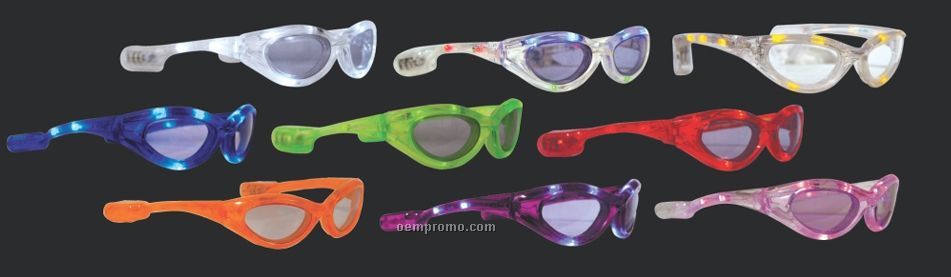 Yellow LED Sunglasses