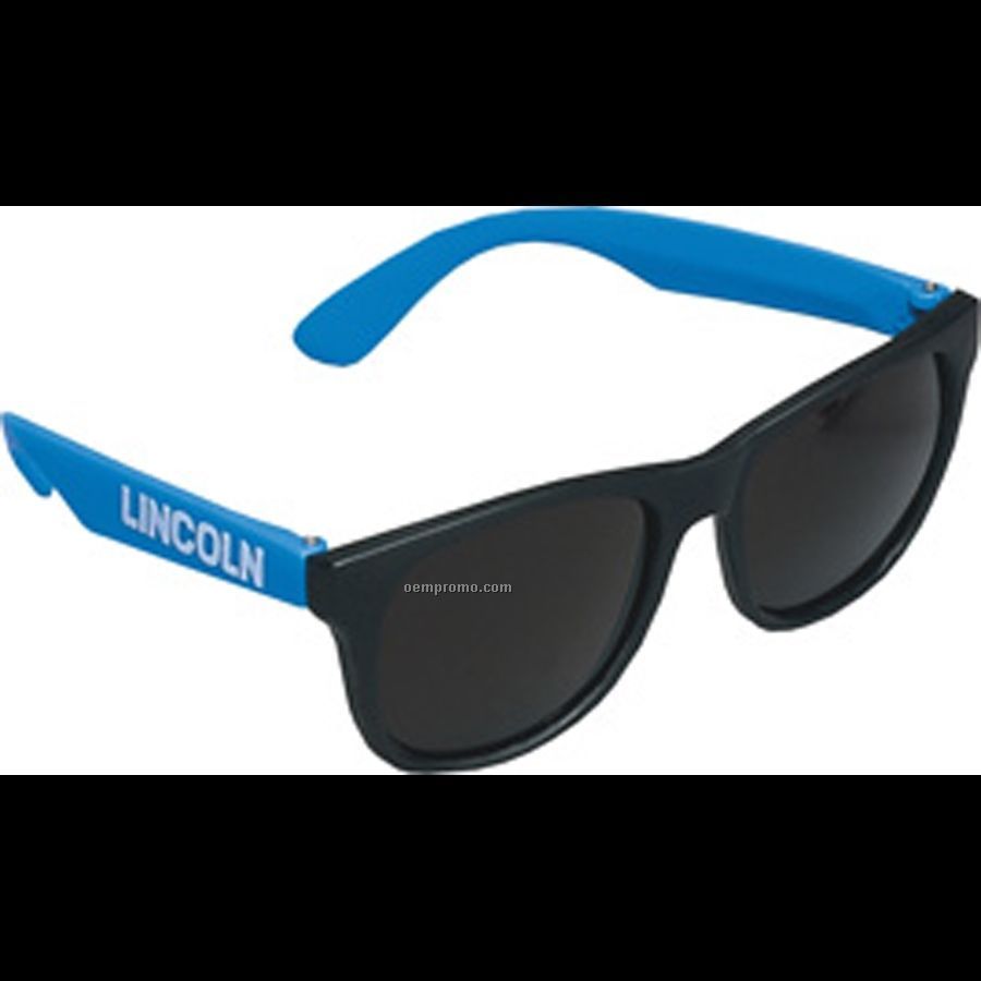 Neon Sunglasses - Black Frame