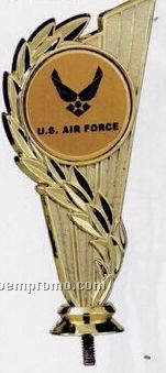 Wreath Plastic 6 3/8" Trophy Riser (Holds 2" Medallion Insert)