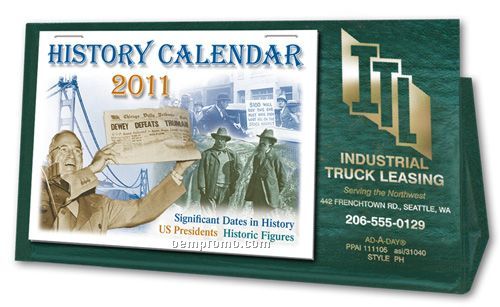 Paper-u-holder With Calendar Pad