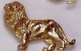 Large Lion Metal Shape Casting