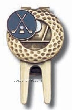 Divot Tool W/ Ball Marker & Clip