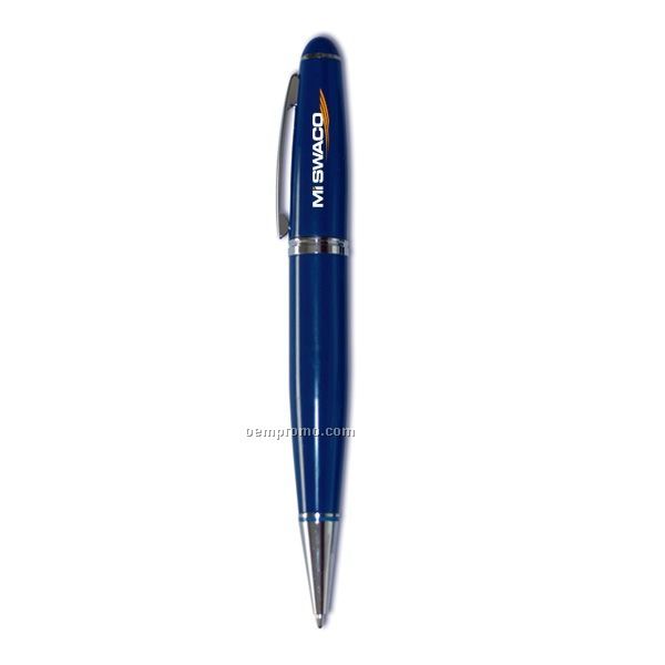 Matte Metal Retractable USB Pen