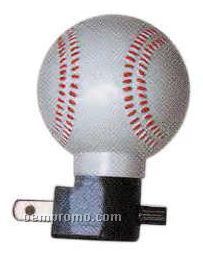 Baseball Sports Shaped Night Light