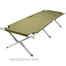 "Trooper" Military Style Cot With Carry Bag