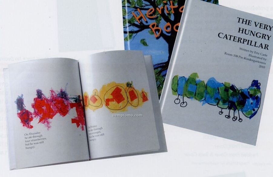 Book Publishing - Digitally Printed Hardcover Bound Books (8 1/2"X5 1/2")