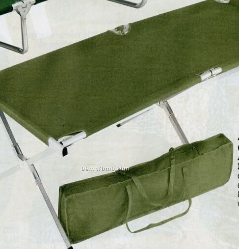 Gi Type Military Olive Green Drab Oversized Aluminum Folding Cot