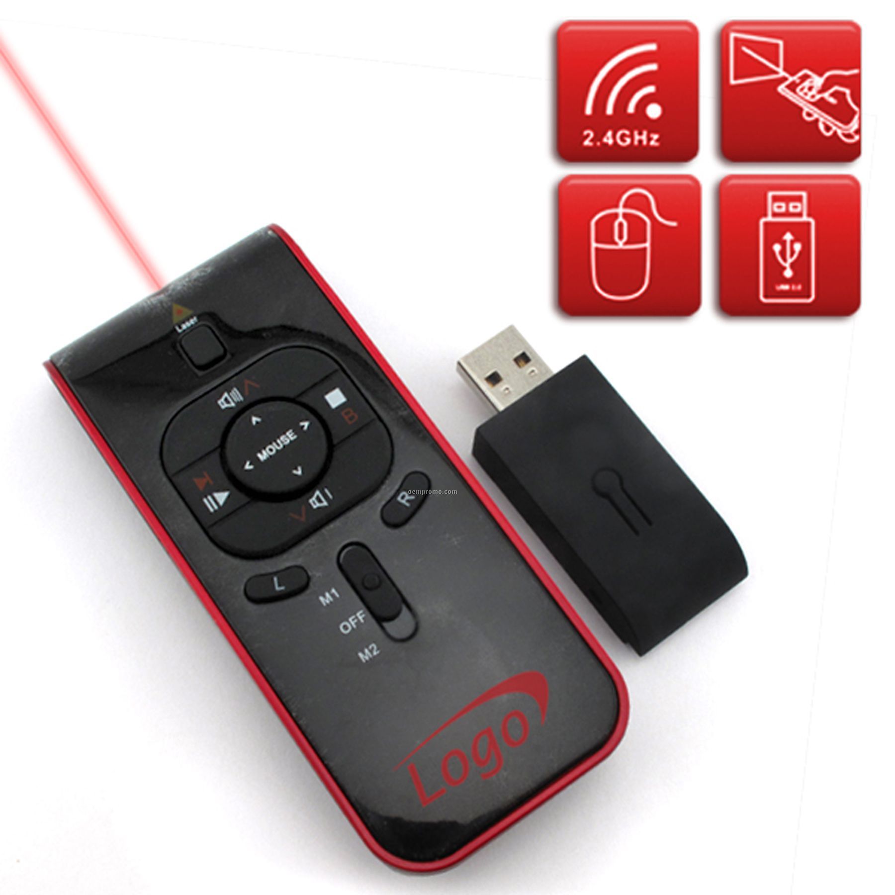 4 Gb Multimedia Wireless Presenter
