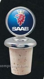Wine Stopper W/ Vertical Domed Digi-cal