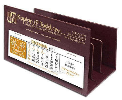 Foil Stamped Desk Organizer