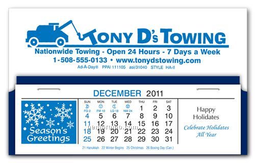 Deskdate Calendar (5 3/8"X3 1/2")