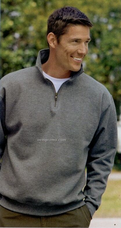 Jerzees Super Sweats 1/4 Zip Sweatshirt With Cadet Collar (S-3xl)