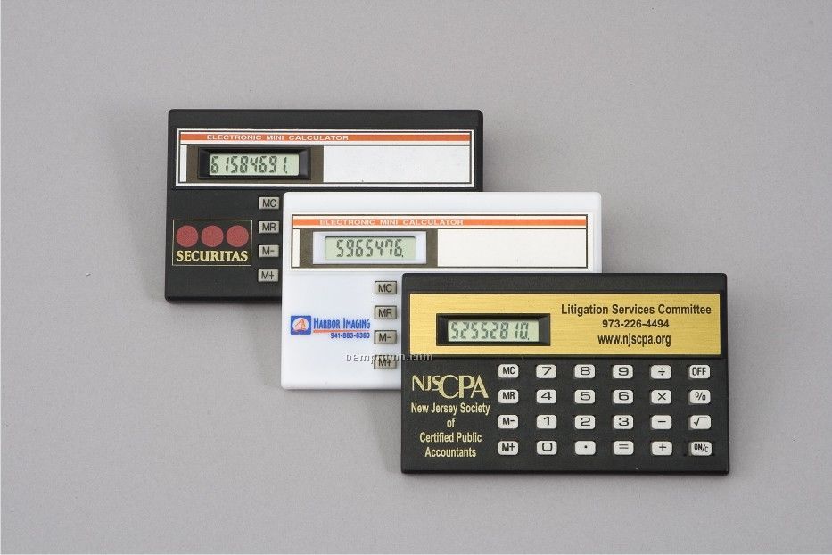 Credit Card Size Calculator