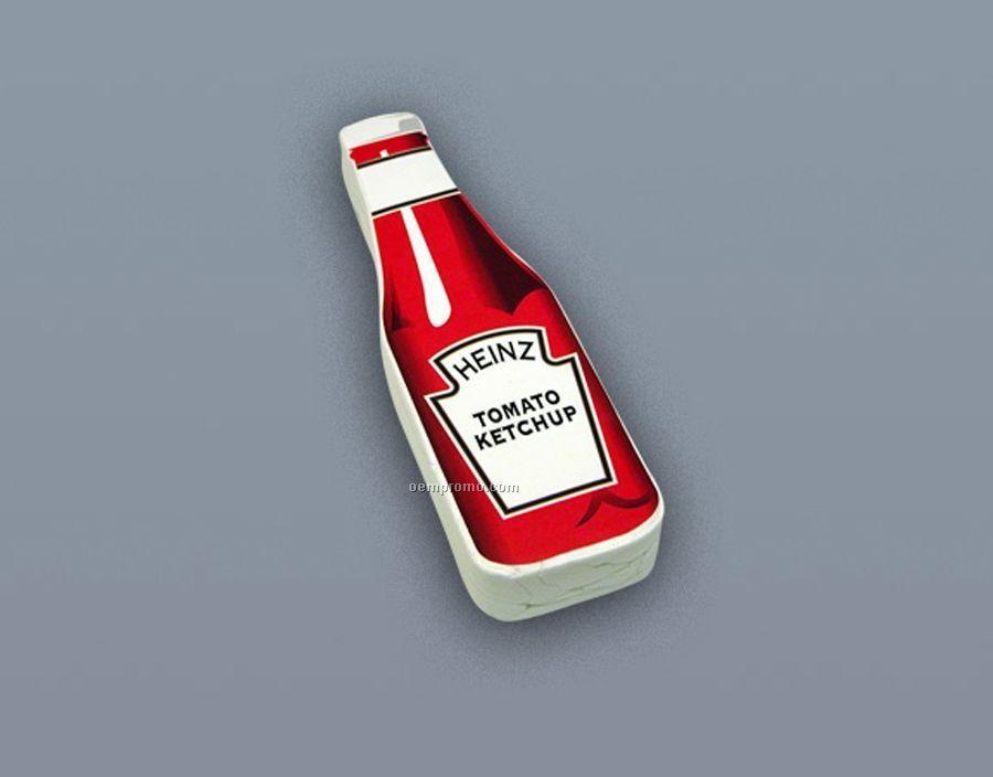 Compressed 100% Cotton T-shirt Ketchup-bottle Stock Shape (S-xl)