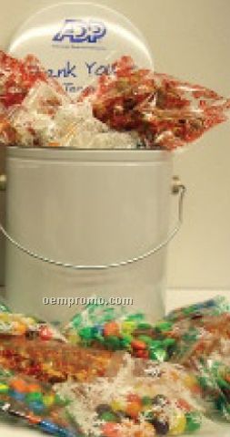 1 Gallon Tin Filled W/ 20 Small Packs/ 5 Large Packs
