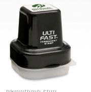 Trodat Ulti-fast Square Permanent Pre-inked Stamp (3/4"X3/4")