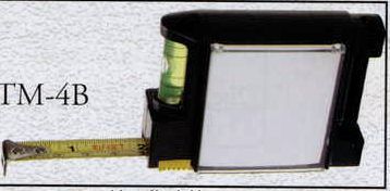 4-function 10' Tape Measure - Black