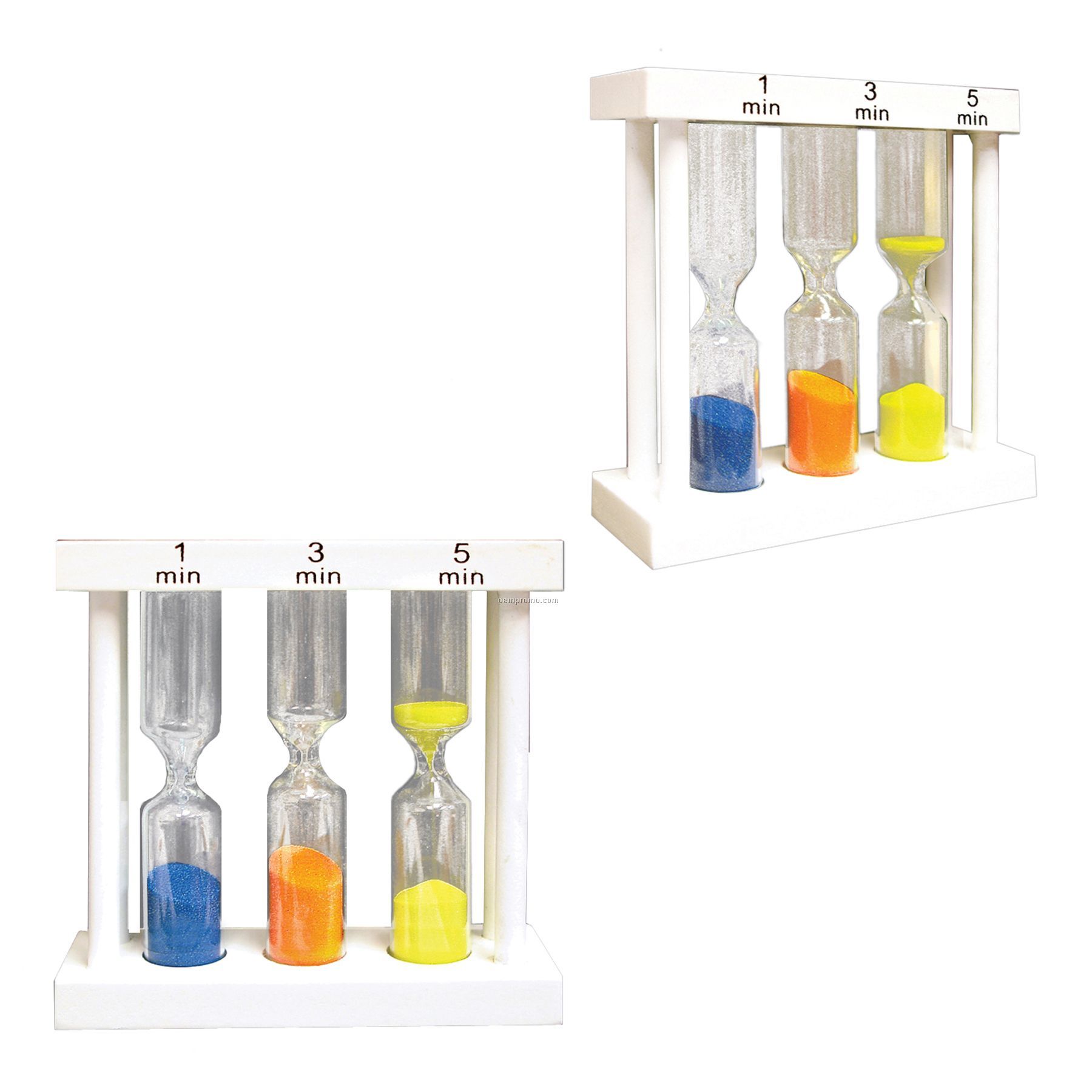 3 In 1 Sand Timer - Yellow/Blue/Orange