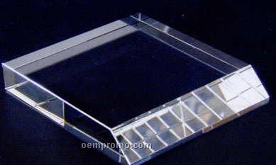 Crystal Beveled Base (4-3/4"X5"X13/16")