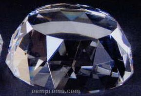 5"X5"X2" Crystal Half Dome Base
