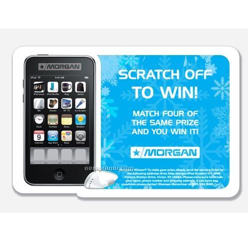Postcard (7"X 5") Scratch & Win - 12pt