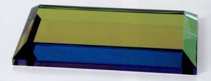 Crystal Beveled Rainbow Base (4"X2"X1/2")