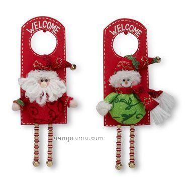 Door Hanging Santa