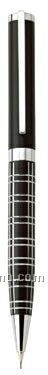 Executive Ballpoint Metal Pen With Leather Case