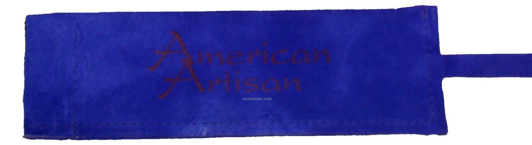 Suede Skillet/ Bbq Sleeve, Hot Branded, Washable (Blue)