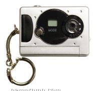 Key Chain Digital Cameras - Black/Silver