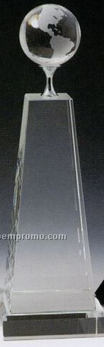 Large Globe Trophy